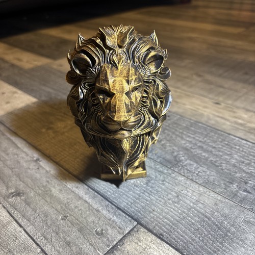 Lion statue sculpture 15cm - sculpture,