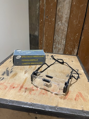 Coil spectacle binoculars - spectacle,