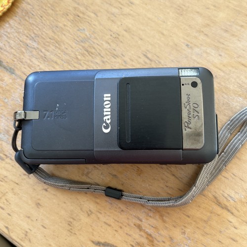 Vintage canon powershot - vintage,
