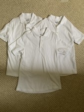 M&S White Polo 5-6 Years