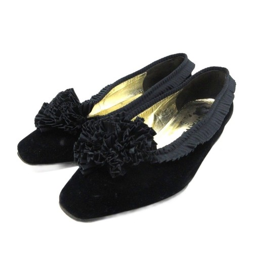 Chanel pumps flat corsage - chanel,