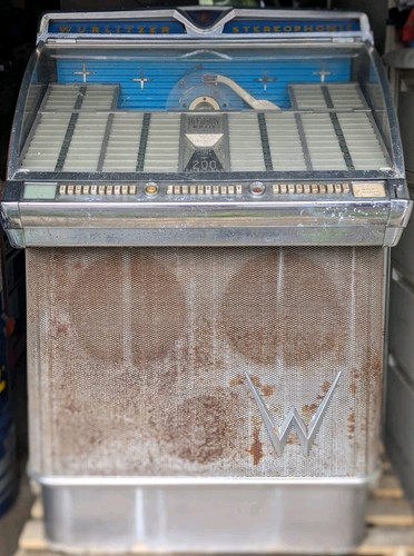 Wurlitzer juke box - wurlitzer,