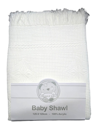 Baby shawl christening wrap - baby,