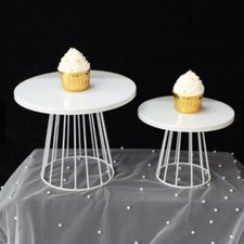 S L Cake Stand Set Pedestal Dessert Round Holder Wedding Party Birthday Display