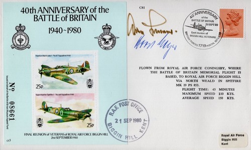 Raf battle britain - battle, fdc