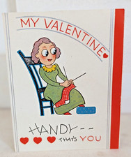 Vintage Valentine 1940's Used