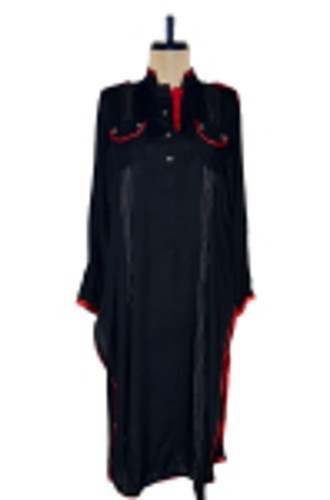 Black red monk - red, mock