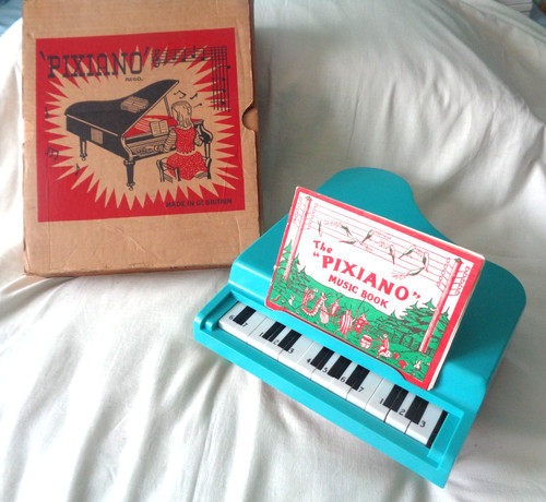 Vintage pixiano toy piano - vintage,