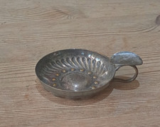 Silver plated tastevin wine