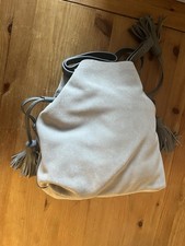 Mint Velvet Grey Bucket Bag