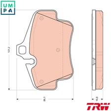 BRAKE PAD SET DISC BRAKE