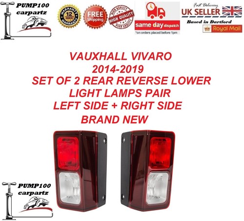 Rear fog for vauxhall vivaro - rear,