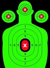 Splatter Target A3 Shoot Rifle
