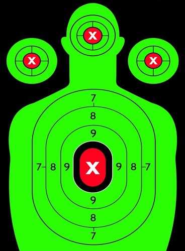 Splatter target shoot - target,