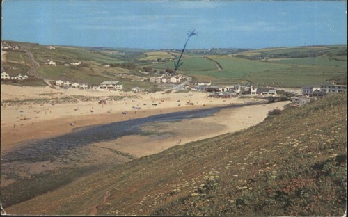 Vintage mawgan porth - porth, beach