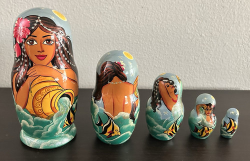 Rare vintage russian nesting - rare,