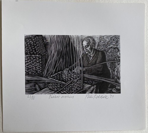 Original wood engraving - , by