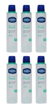 6 x Vaseline Active Fresh
