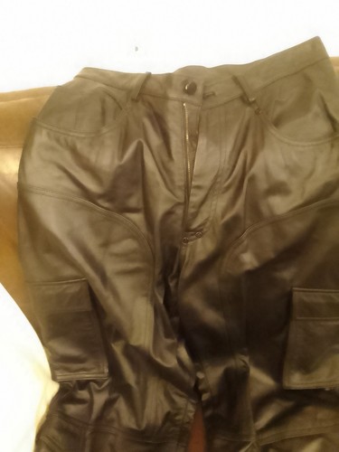 Baggy real leather cargo - baggy,