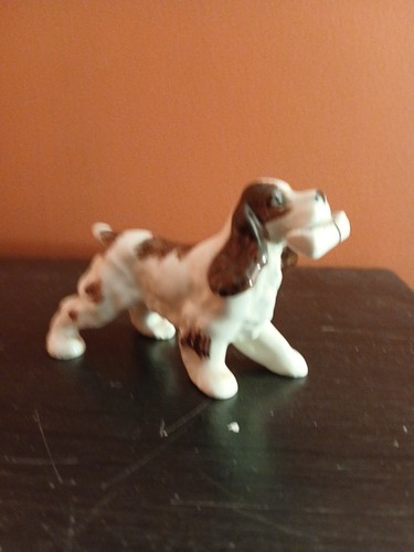 Vintage porcelain cocker - porcelain,