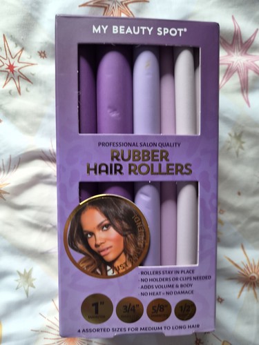 Rubber hair roller set - hair,