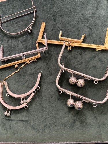 Assorted metal purse clasp - metal,