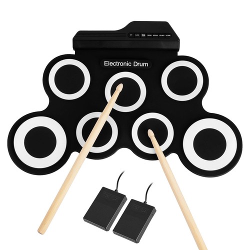 Electronic pad drum kit mat - electronic, 7