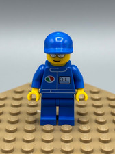 LEGO City - Gas Station Octan Oil with Blue Short Bill Cap (oct068) Minifigure