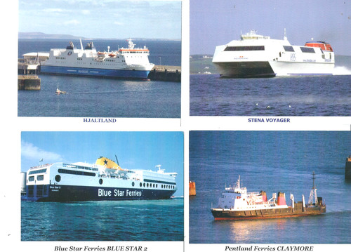 Shipping ferries postcards - shipping, 4