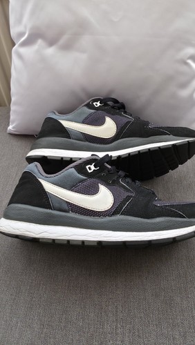 Nike air black suede and - ,