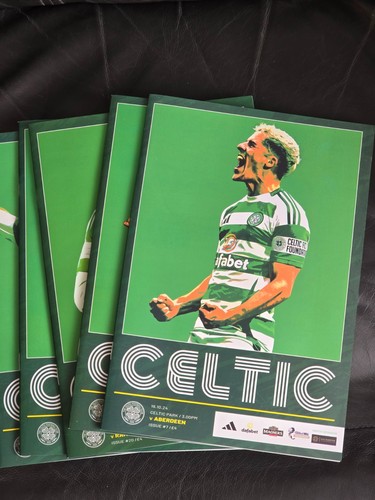 Celtic home programmes 2024 - celtic,