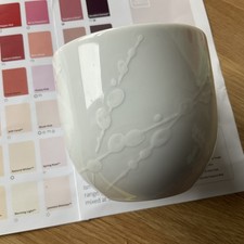 DENBY WHITE TRACE MUG