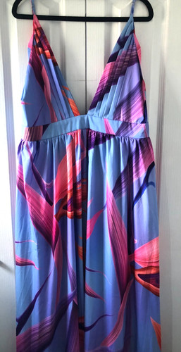 Shein strappy empire line maxi - line,
