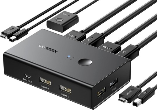 Ugreen hdmi kvm switch pcs - switch, 2