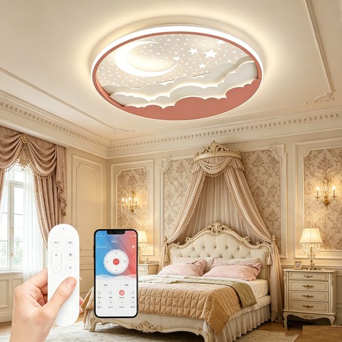 Star moon ceiling light remote - star,