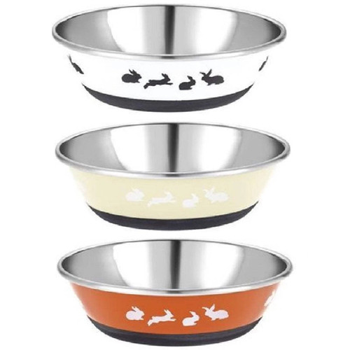 Classic posh paws bunny dish - classic,