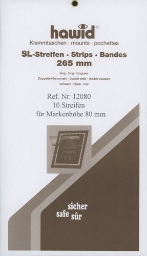 Hawid stamp mounts 265x80mm - hawid,