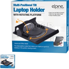 NEW LAPTOP HOLDER COOLING TRAY SWIVEL 360° PLATFORM ADJUSTABLE STAND DESK TABLE 