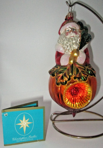 Radko oakwood santa - radko, reflector