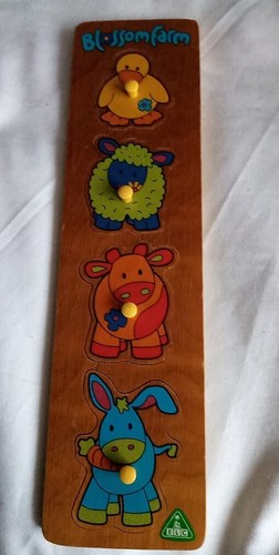 Vintage elc wooden - elc, jigsaw