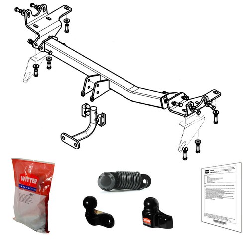 Witter towbar for - witter, rx450h