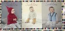 3 Sublime Baby  Knitting