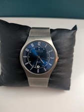 mens skagen titanium watch 233xlttn