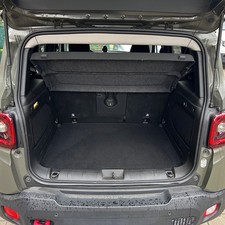 BLACK REAR PARCEL SHELF BOOT LOAD COVER BLIND FOR JEEP RENEGADE MK2 2014-2022 UK