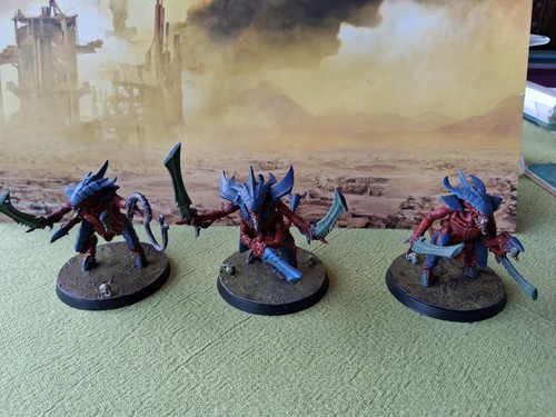 Wh40k tyranid warriors - tyranid,