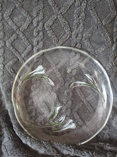 Two large glass plates - two,