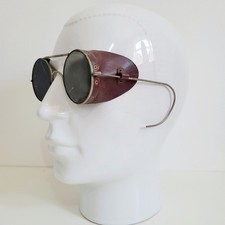 WW2 SUN GLASSES - SAS RAF SPECTACLES- WW2 BRITISH MILITARY ARMY GOGGLES