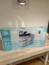 Little Town Aldi Wooden Supermarket Till