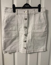 V by Very Denim Button-Through