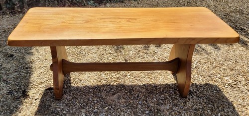 Rustic elm coffee table - elm,